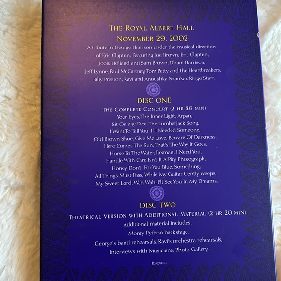 Concert for George DVD - George Harrison Tribute Concert - Picture 5 of 5